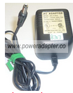 ANOMA ELECTRIC AEC-4190A AC ADAPTER 9VDC 500mA USED -(+) 2x5x11.